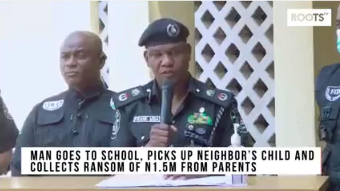 Read more about the article A MAN PICKS UP NEIGHBOR’S CHILD FROM SCHOOL AND COLLECTS RANSOM FROM PARENTS.