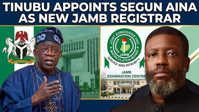 Read more about the article Tinubu’s New JAMB Registrar: The Rise of Professor Segun Aina and the Future of Digital Education in Nigeria